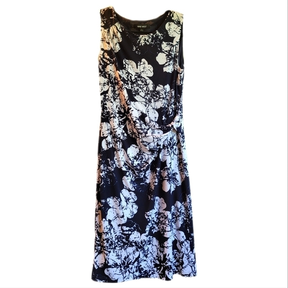 Nine West Gathered Waist Dress